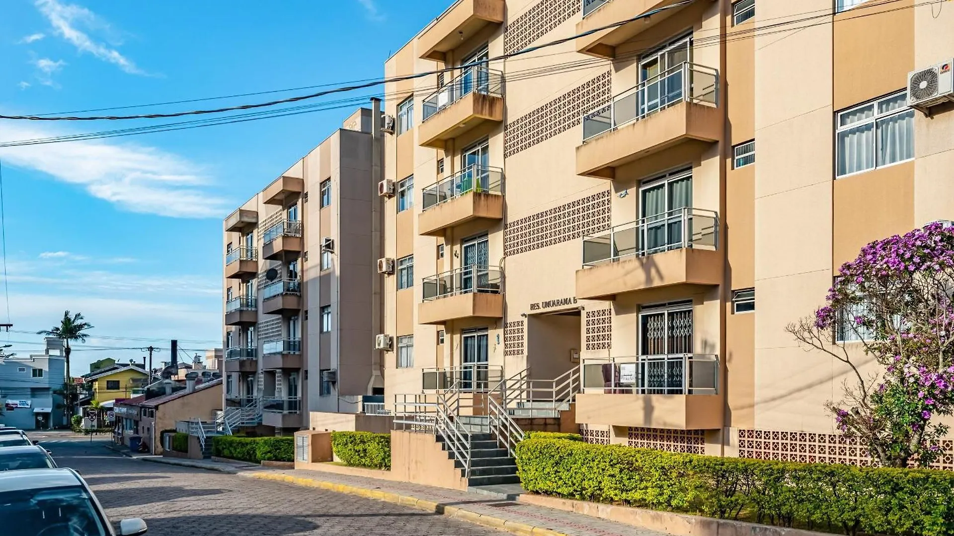 Apartmán Apto 2Q 180M Da Praia C/ Churrasq. Garagem Eru032 Bombinhas Brazílie